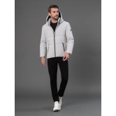 RedTape Hooded Jacket for Men | Padded & Detachable Hood | Enhanced Comfort