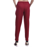 Lee Moda - Rayon Flared Maroon Women's Formal Pants ( Pack of 1 ) - None