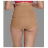 Madam - Beige Spandex Womens Shaper Brief ( Pack of 1 ) - None