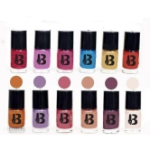 BANETION 9 ML Makeup Collection, Mini Nail Kit, Paraben Free, Long Lasting Formula, 12 in 1 Combo