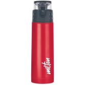 Milton Atlantis 400 Thermosteel Insulated Water Bottle, 350 ml, Red | Hot and Cold | Leak Proof | Office Bottle | Sports | Home | Kitchen | Hiking | Treking | Travel | Easy To Carry | Rust P