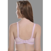 Madam - Pink Cotton Blend Non Padded Womens Minimizer Bra ( Pack of 1 ) - None