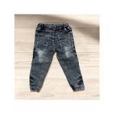 ICONIC ME- Kids Black/Grey Denim Jogger Jeans - None