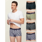 XYXX - Multicolor Modal Mens Trunks ( Pack of 5 ) - None