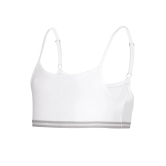 Girls Beginners Bra Grey & White color combo pack of 2-13-14 Years