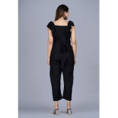 Smien - Black Rayon Regular Fit Womens Jumpsuit ( Pack of 1 ) - None