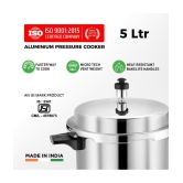 Srushti Gold is now Leoron 5 L Aluminium OuterLid Pressure Cooker Gas Stovetop Compatible