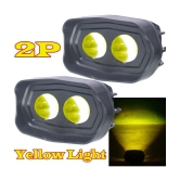 JMALL Front Left & Right Fog Light For All Car and Bike Models ( Set of 2 )