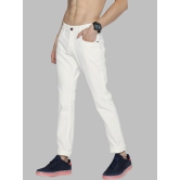 HALOGEN - White Denim Skinny Fit Men's Jeans ( Pack of 1 ) - None