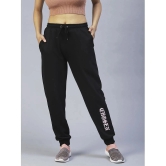 Rigo - Black Cotton Womens Running Joggers ( Pack of 1 ) - None