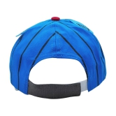 Zacharias Unisex Kids Cotton Cap kc-08 - Blue (Pack of 1) (1-4 Years) - None