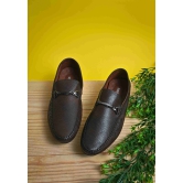 Men's Brown Leather Loafers