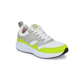 STUSSY - WHITE/LIME PUNCH-7 / White