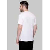 LEEBONEE - White Polyester Regular Fit Men's T-Shirt ( Pack of 1 ) - None