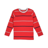 Proteens Boys Red Printed Round Neck T-Shirts - None