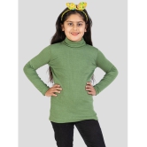 YHA - Mint Green Fleece Girls T-Shirt ( Pack of 1 ) - None