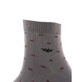 Men Pack Of 2 Patterned Cotton Ankle Length Socks