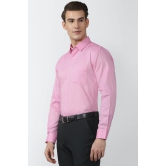 Men Pink Regular Fit Formal Full Sleeves Formal Shirt