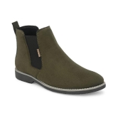 Fentacia - Olive Men's Boots - 7