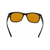 Black Round Men Sunglasses (PC001OR18|54)