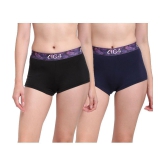 IC4 Cotton Lycra Boy Shorts - Pack of 2 - XL