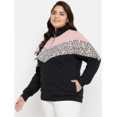 AUSTIVO Cotton Black Zippered Sweatshirt - None