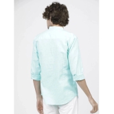 Ketch 100% Cotton Slim Fit Solids Full Sleeves Mens Casual Shirt - Teal ( Pack of 1 ) - None