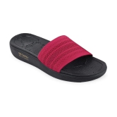 Campus - Pink Womens Slide Flip Flop - None