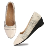 Ishransh - Beige Women''s Casual Ballerinas - None