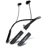 UBON CL 35 Bluetooth Bluetooth Neckband On Ear 100 Hours Playback Active Noise cancellation IPX4(Splash & Sweat Proof) Black