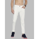 HALOGEN - White Denim Skinny Fit Men's Jeans ( Pack of 1 ) - None