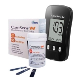 CARESENS N GLUCOMETER WITH 50 STRIPS