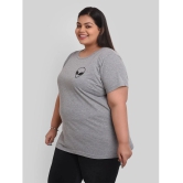 Neo Garments - Grey Cotton Regular Fit Womens T-Shirt ( Pack of 1 ) - None