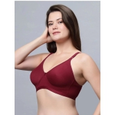 IN CARE LINGERIE Maroon Cotton Non Padded Womens Everyday Bra ( Pack of 1 ) - None