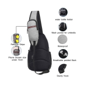 Fly Fashion Light Grey 6 Ltrs Backpack