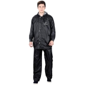 Goodluck Raincoat Set - Black - None