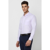 Men Lilac Slim Fit Formal Full Sleeves Formal Shirt