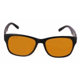 Black Round Men Sunglasses (PC001OR18|54)