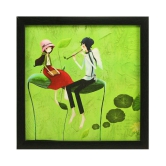 Indianara Kids DÃ©cor Synthetic Painting With Frame