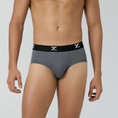 Ace Modal Briefs Charcoal Grey M