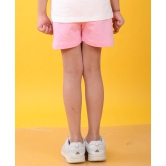 PRETTY PINK SUMMER GIRLS SHORTS - PINK-7-8 YEARS / 1N / PURPLE