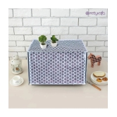 PrettyKrafts Single Polyester Gray Kitchen Shelf Cover Cover