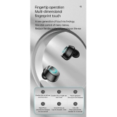 VERONIC M36 Bluetooth True Wireless (TWS) In Ear 20 Hours Playback Fast charging,Powerfull bass IPX4(Splash & Sweat Proof) Assorted