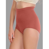 Madam - Orange Spandex Womens Tummy Tucker ( Pack of 1 ) - None