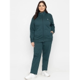 YHA Green Fleece Solid Tracksuit - Pack of 1 - None