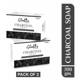 Globus Naturals Charcoal Soap Enriched with Almond oil and Glycerine Bathing Bar 100 g