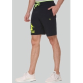 LEEBONEE - Navy Polyester Blend Men's Shorts ( Pack of 1 ) - None