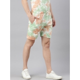 JOVEN MENS TIE-DYE SHORTS(SHORTS ONLY)-L