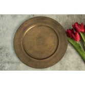 Beautiful Vintage Brass Plate (Diameter- 27 CM)