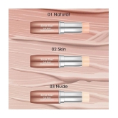 Seven Seas Full Matte Studio Concealer Stick | Full Coverage Concealer For Face Makeup (Nude)